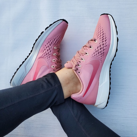women's Nike Zoom Pegasus 34 RUST PINK new - Picture 4 of 7